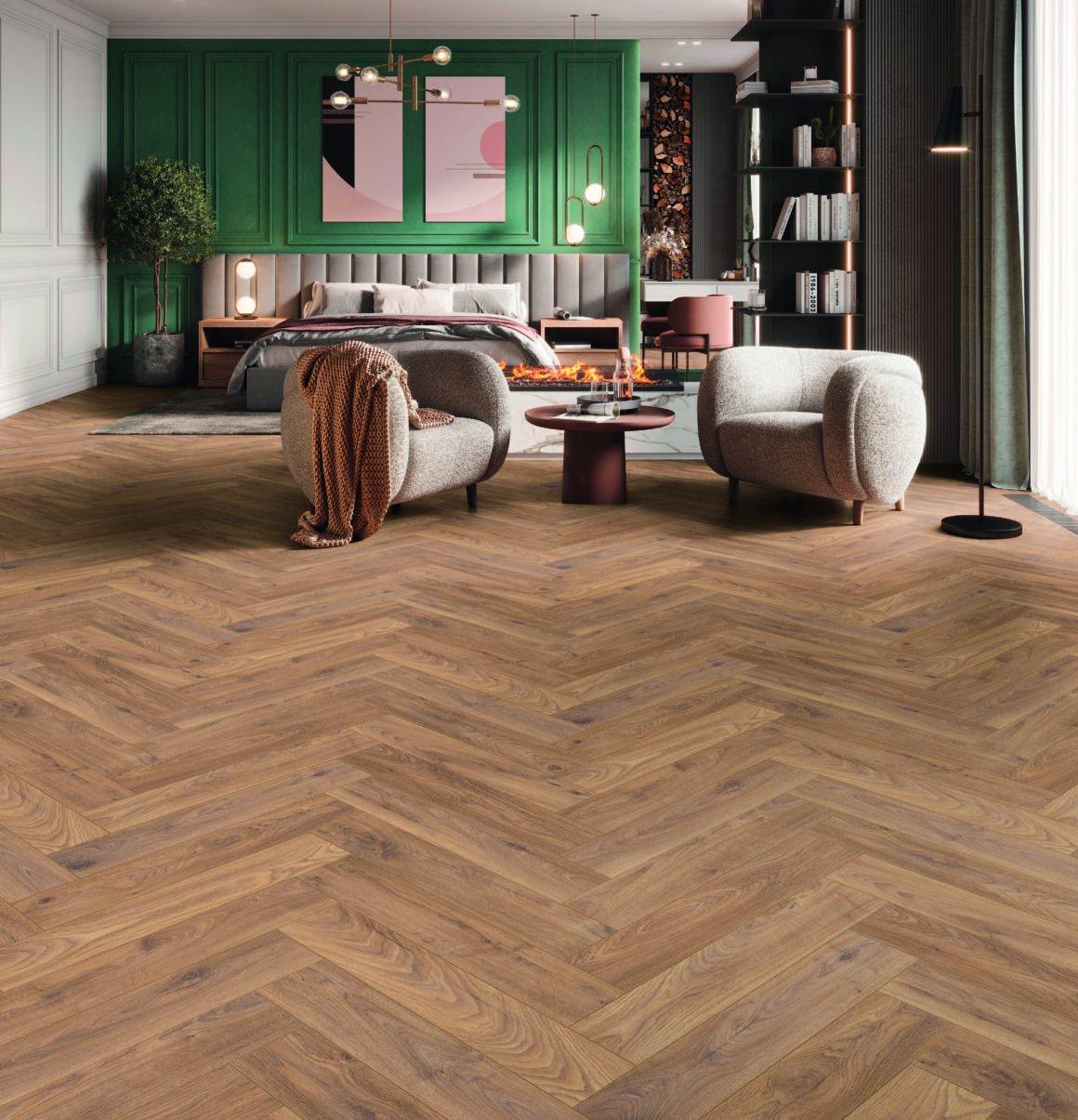 Sfeerbeeld laminaat vloer